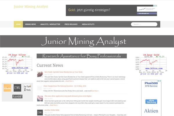 Weaver II pro theme site design template sample