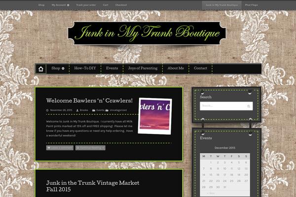 Artificer theme site design template sample