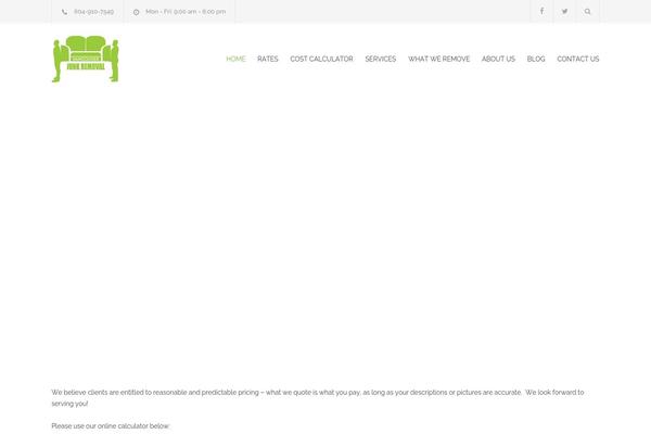 Site using WP_Estimation_Form plugin