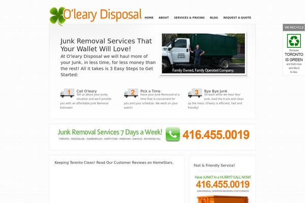 Concept theme site design template sample