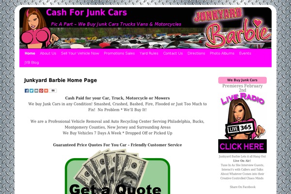 Site using Share Buttons by AddThis plugin