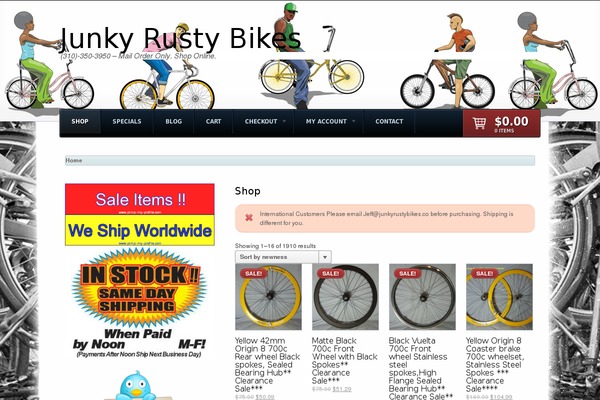 Shelflife theme site design template sample