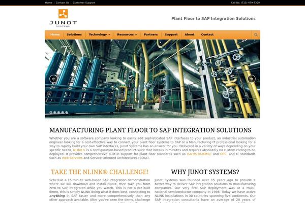 Modernize theme site design template sample