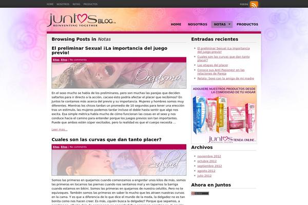 juntoslubricantes.com site used Parallelus-intersect