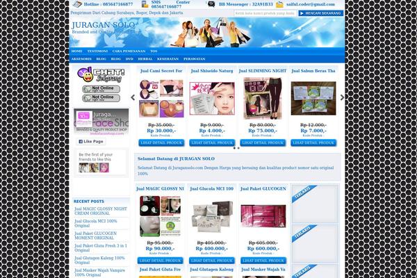 Indostore2 theme site design template sample