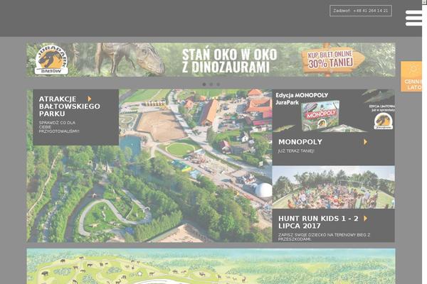 juraparkbaltow.pl site used Pogstudio