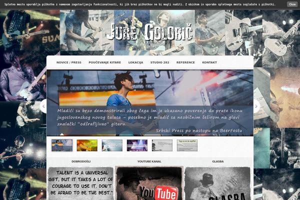 Site using Flash MP3 Player plugin