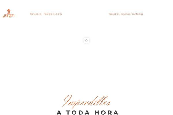 Cake theme site design template sample