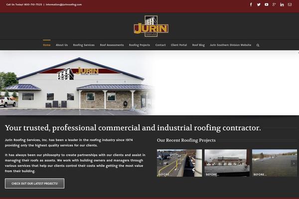 Avada theme site design template sample