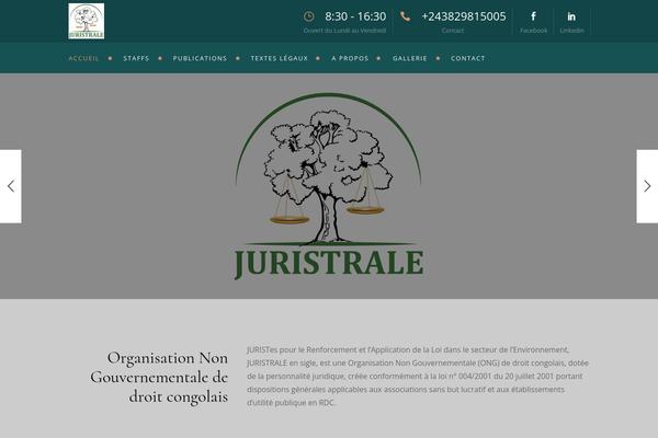 Site using Justicia-core plugin