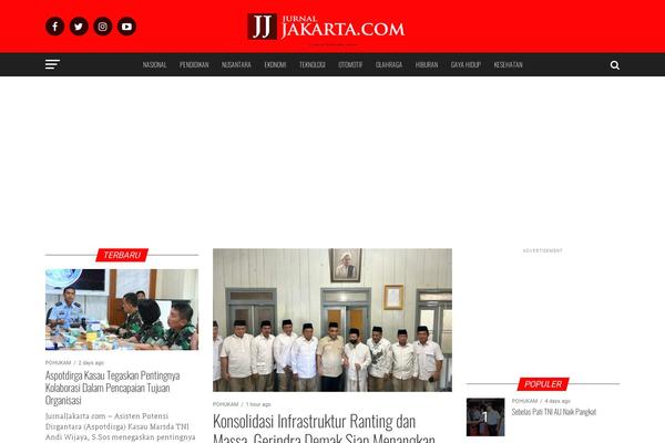 Zox-news theme site design template sample