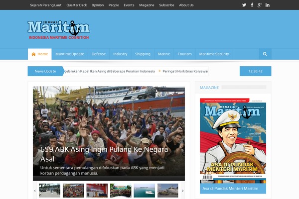NewsMag theme site design template sample