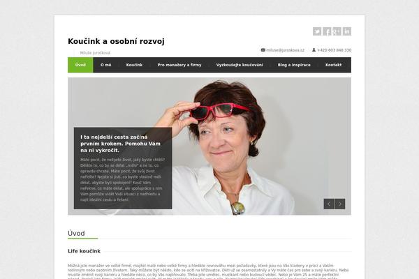 Centum theme site design template sample