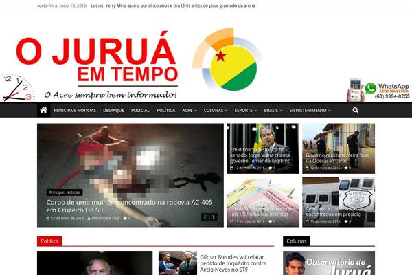 ColorMag theme site design template sample