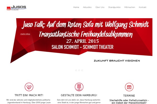 jusos-hamburg.de site used Paradigm