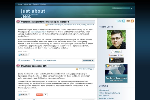 EOS theme site design template sample