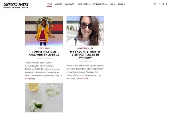 Bohaute theme site design template sample