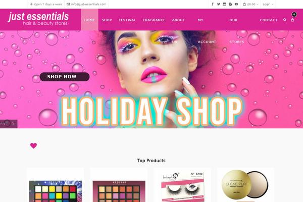 Highend theme site design template sample