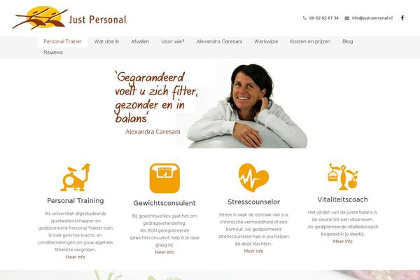 Site using Testimonials-showcase plugin