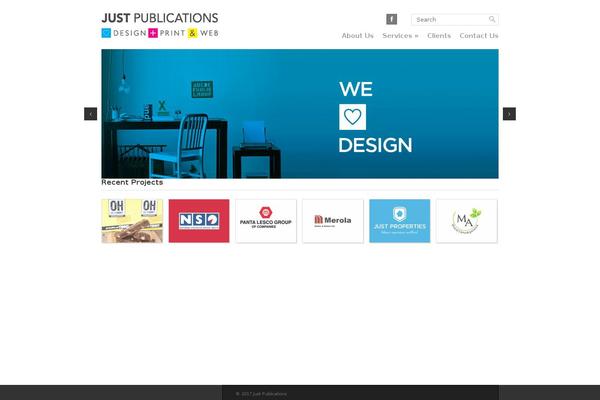 Workz theme site design template sample