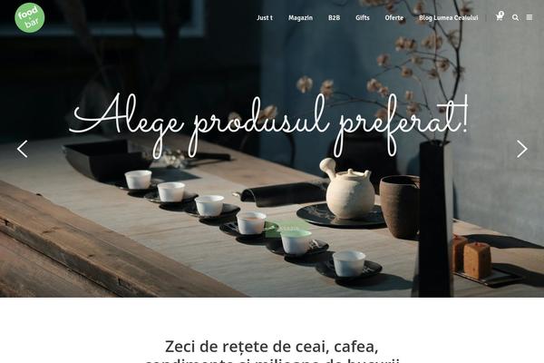 Superfood theme site design template sample