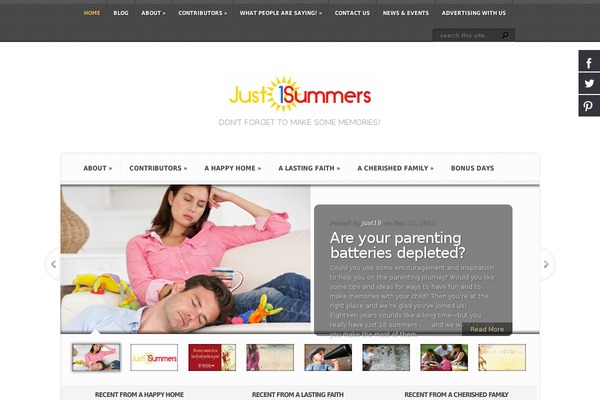 Site using Helios Solutions Social Media Buttons plugin