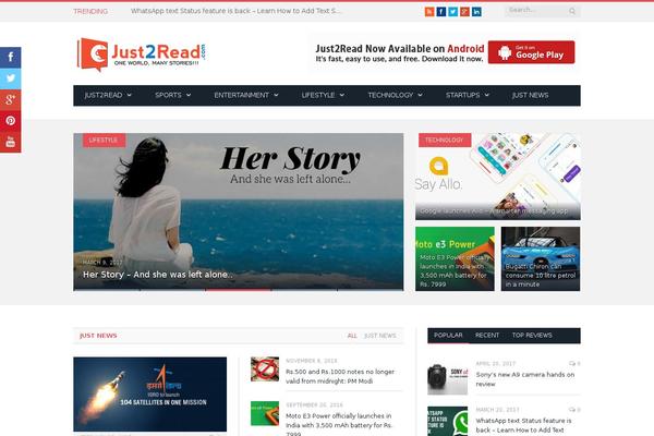 Site using Xhanch - My Twitter plugin