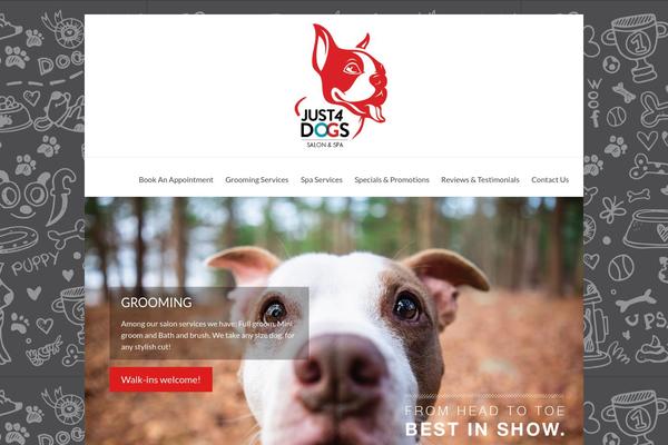 Spacious theme site design template sample