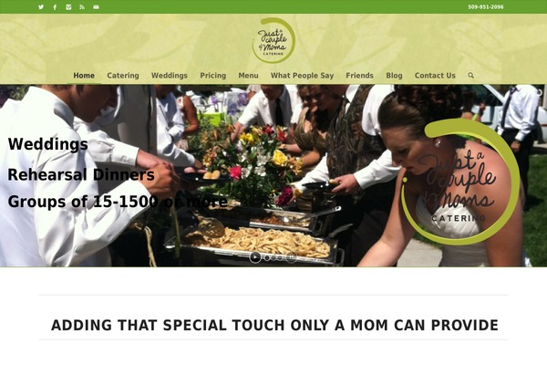 Enfold theme site design template sample