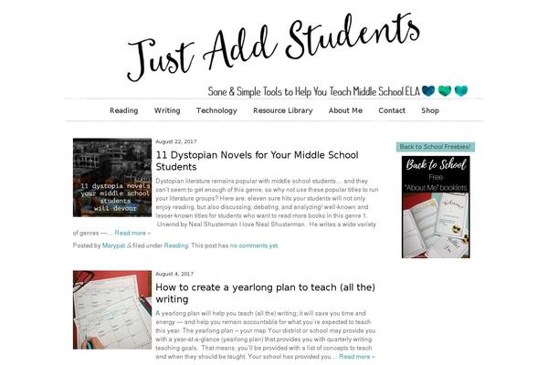 Isabelle theme site design template sample
