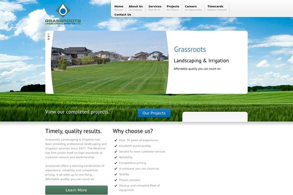 Versatile theme site design template sample