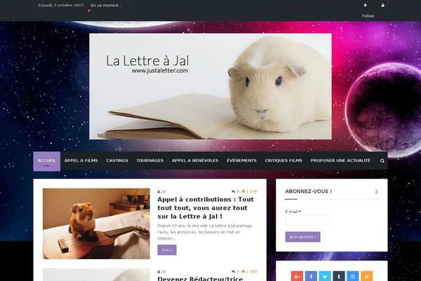 Lovecraft theme site design template sample