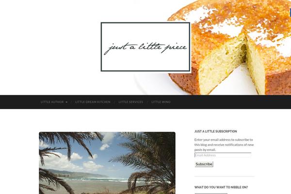 Hemingway theme site design template sample