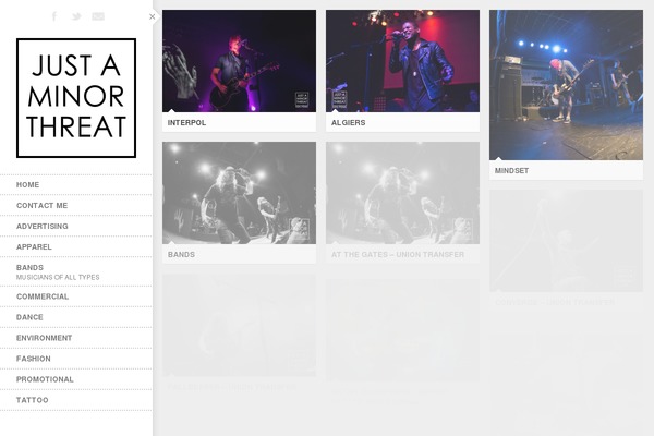 justaminorthreat.com site used Division