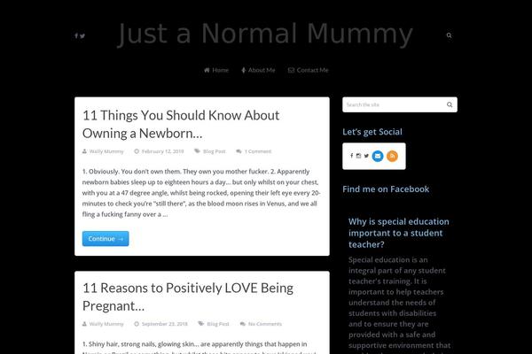 Site using Simply Instagram plugin