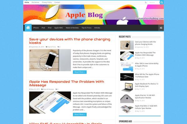 Sahifa theme site design template sample