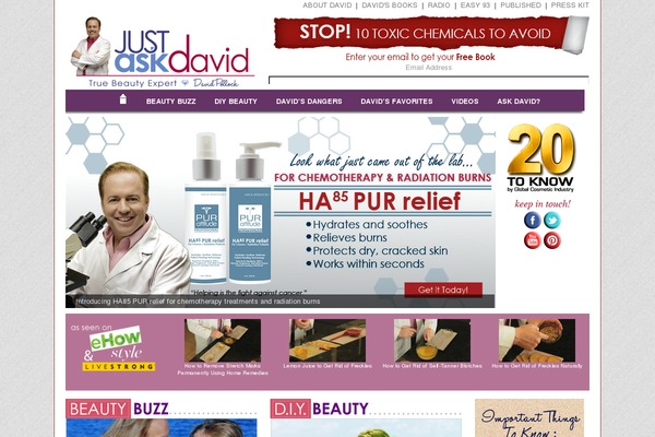 PinThis theme site design template sample