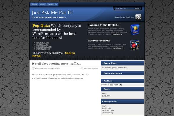 Site using [GWA] AutoResponder plugin