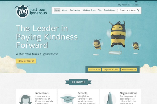 justbeegenerous.com site used Jbg