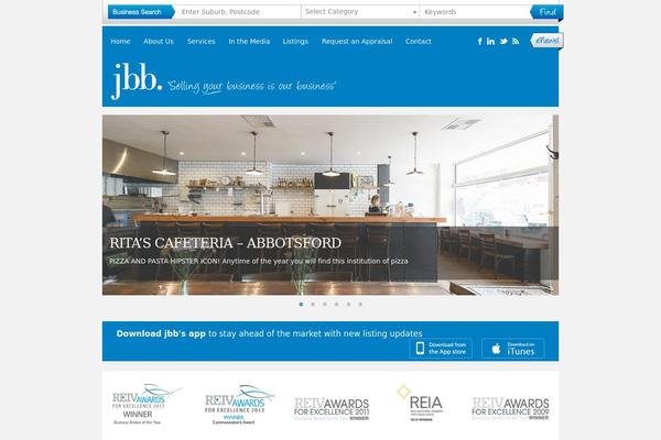 Aperture theme site design template sample