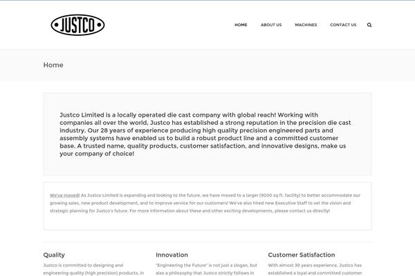 The Ken theme site design template sample