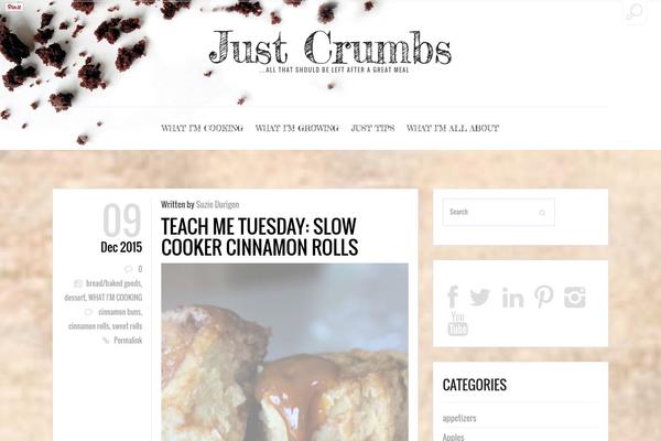 John Doe's Blog theme site design template sample