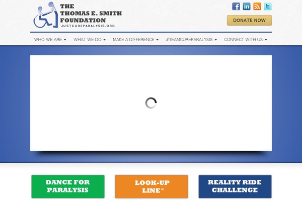 justcureparalysis.org site used Jcp
