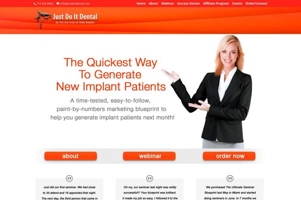 Site using Elegantbuilder plugin