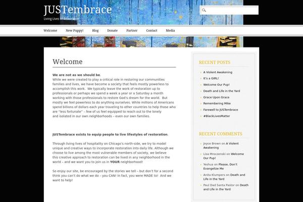 Newschannel theme site design template sample