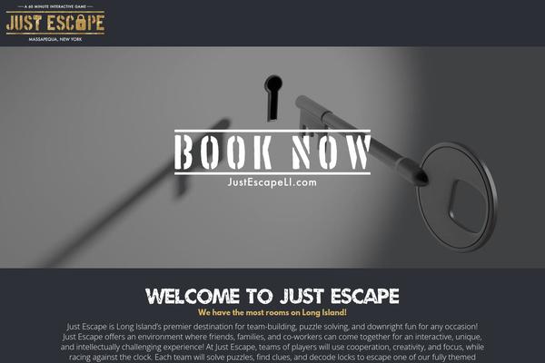Escape theme site design template sample