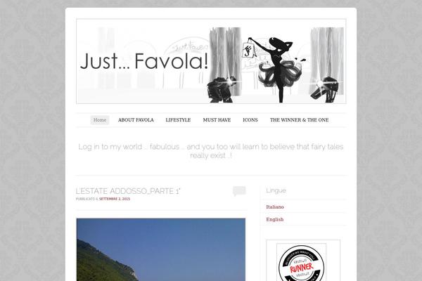 Forever theme site design template sample