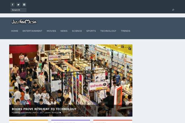 Site using Shariff for WordPress plugin