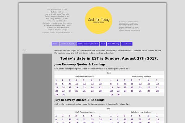 Lifestyle theme site design template sample