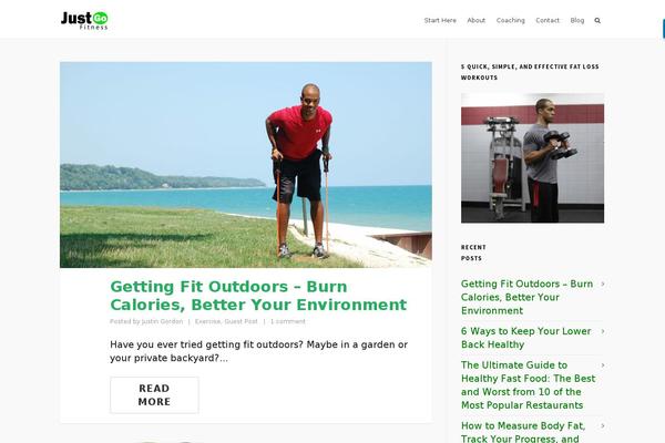 Highend Child theme site design template sample